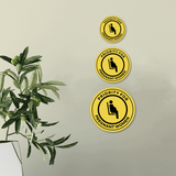 Circle Plus Priority For Pregnant Women Wall or Door Sign | Safety Signs For Business