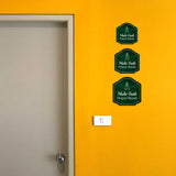 Heritage Plus Multi-Faith Prayer Room Wall or Door Sign | Religious Signage