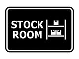 Signs ByLITA Classic Framed Stock Room Wall or Door Sign