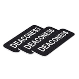 Deaconess 1 x 3