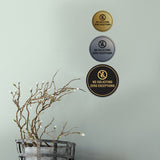 Circle No Soliciting Zero Exceptions Wall or Door Sign
