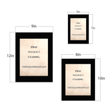 Pray without ceasing. Thessalonians 5:17 Decorative Wall Plaque | Elegant Bible Verse