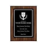 Pickleball Competition Custom Award Plaque |Easel Mount Option | Achievement and Recognition Personalizable Plaques