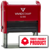 All Quality Forest-Friendly Product Self-Inking Rubber Stamp