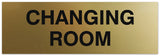 Signs ByLITA Basic Changing Room Sign | Easy Installation | Durable Wall or Door Sign