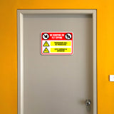 Classic Framed Plus No Dumping Or Fly Tipping Trespassers Will Be Prosecuted CCTV Cameras In Operation Door or Wall Sign