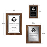 Donor and Patron Gratitude Custom Plaque |Easel Mount Option | Recognition and Service Personalizable Plaque