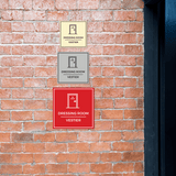 Signs ByLITA Square Dressing Room Wall or Door Sign | Spanish Bilingual Signs