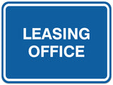 Signs ByLITA Classic Framed Leasing Office Sign - Easy Installation | Durable Material