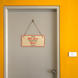 He Is Not Here For He Has Risen Matthew 28:6 5x10 Hanging Plus Wall or Door Sign | Religious Home Decor