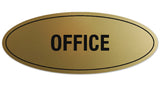 Signs ByLITA Oval Office Sign - Laser-Engraved Lettering | Durable ABS Plastic | Vibrant Colors | Powerful Foam Tape