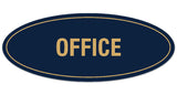 Signs ByLITA Oval Office Sign - Laser-Engraved Lettering | Durable ABS Plastic | Vibrant Colors | Powerful Foam Tape