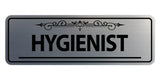 Signs ByLITA Standard Hygienist Tooth Graphic Dentist Office Decor Wall or Door Sign