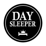 Signs ByLITA Circle Day Sleeper Wall or Door Sign