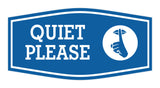 Signs ByLITA Fancy Quiet Please Wall or Door Sign