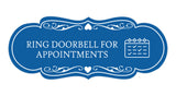 Signs ByLITA Designer Ring Doorbell for Appointments Wall or Door Sign