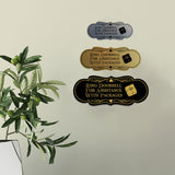 Signs ByLITA Designer Ring Doorbell for Assistance with Packages Wall or Door Sign