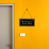Maintenance & Janitor Closet 5x10 Hanging Plus Wall or Door Sign | Office Decor