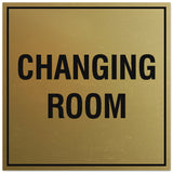 Signs ByLITA Square Changing Room Sign - Easy Installation | Durable Material