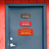 Signs ByLITA Fancy If You Can Read This, You're in Range of Veteran Surveillance Easy Installation | Honor Veterans with Military Signs | US Pride | Businesses and Homes Wall or Door Sign