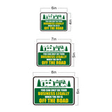 Classic Framed Plus You Can Only Do Your Business Legally When The RV Is Off The Road Wall or Door Sign | RV Accessories