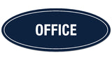 Signs ByLITA Oval Office Sign - Laser-Engraved Lettering | Durable ABS Plastic | Vibrant Colors | Powerful Foam Tape