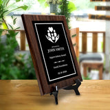Donor and Patron Gratitude Custom Plaque | Recognition and Service Personalizable Plaque