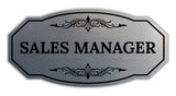 Signs ByLITA Victorian Sales Manager Graphic Wall or Door Sign