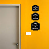 Heritage Plus Please Wear Eye Protection Wall or Door Sign | Public Spaces & Office Signage