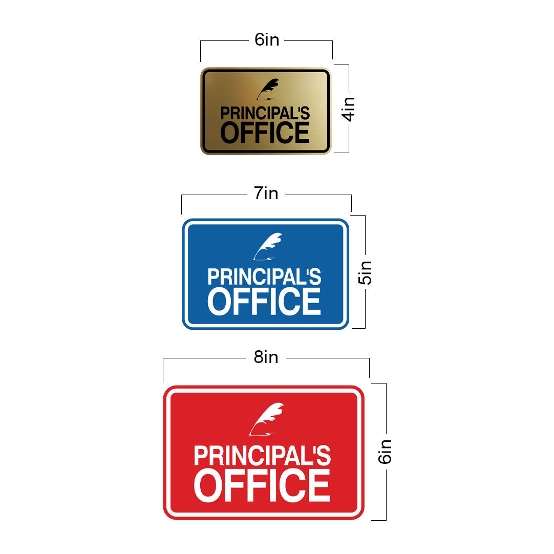 Signs ByLITA Classic Framed Principal's Office Wall or Door Sign