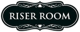 Signs ByLITA Designer Riser Room Sign - Easy Installation | Durable Wall or Door Sign