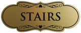 Signs ByLITA Designer Stairs Sign - Easy Installation | Durable Wall or Door Sign