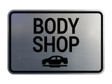 Signs ByLITA Classic Framed Body Shop Wall or Door Sign