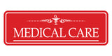 Signs ByLITA Standard Medical Care Medical Office Decor Wall or Door Sign