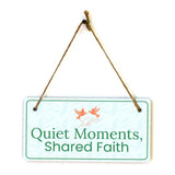 Signs ByLITA Place of Worship Room Signs 5x10 Hanging Plus Wall or Door Sign