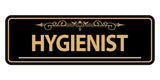 Signs ByLITA Standard Hygienist Tooth Graphic Dentist Office Decor Wall or Door Sign