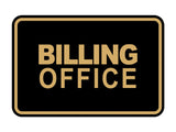 Signs ByLITA Classic Framed Billing Office Wall or Door Sign