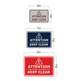 Signs ByLITA Classic Framed Attention: Machinery in Operation - Keep Clear Door or Wall Sign Easy Installation | Health And Safety | Building And Warning Signs