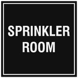 Signs ByLITA Square Sprinkler Room Sign - Easy Installation | Durable Material