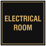 Signs ByLITA Square Electrical Room Sign - Easy Installation | Durable Material