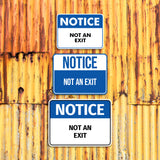 Classic Framed Plus Custom Notice Wall or Door Sign | Customizable Warning Sign For Homes and Businesses | Health and Safety Signage