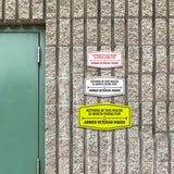 Signs ByLITA Fancy Nothing In This House Is Worth Dying For Armed Military Veteran Inside Easy Installation | Honor Veterans with Military Signs | US Pride | Businesses and Homes Wall or Door Sign