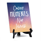 Family Home Decor Table Signs 6x8 Easy Installation | Great For Hospitality Venues, Parties & Homes | Funny Novelty Gifts