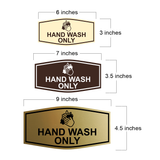 Fancy Hand Wash Only (Bubbles) Wall or Door Sign