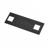Signs ByLITA Basic Leasing Office Sign - Laser-Engraved Lettering | Durable ABS Plastic | Vibrant Colors | Powerful Foam Tape