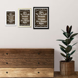 Designs ByLITA Men To The Left Because Women Are Always Right!, Wall Print Art | Home Decor