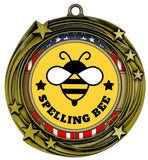 All Quality Stars Design Spelling Bee Medal - 1st, 2nd, 3rd Place