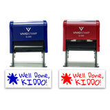 All Quality Well Done, Kiddo! Self-Inking Rubber Stamp Motivational Teacher Stamps | Homework And Grading | Classroom Supplies