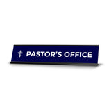 Church Leader Role and Titles 2 x 10" Desk Sign with Aluminium Frame