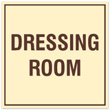 Signs ByLITA Square Dressing Room Sign - Easy Installation | Durable Material